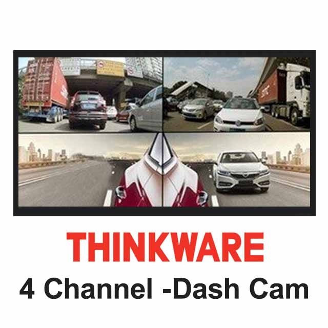 4 Channel & 4K Dash Cams!!